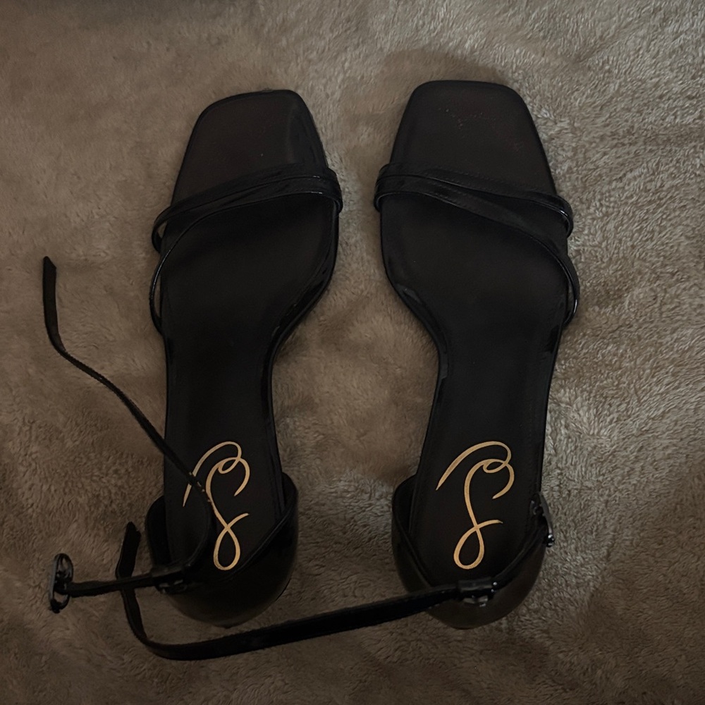 Amazon Black Strappy Heels